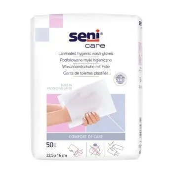 Manusi laminate pentru curatare, 50 bucati, Seni