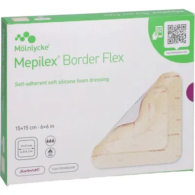 Pansament Mepilex Border Flex 15 x 15cm, 1 bucata, Molnlycke