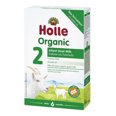 Formula de lapte praf de capra Organic 2, +6 luni, 400g, Holle Baby Food
