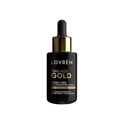 Ser pentru fata Time Age Gold Siero Viso, 30ml, Lovren