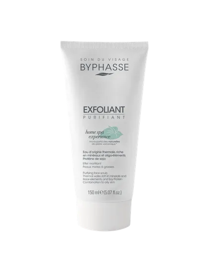 Scrub purifiant pentru ten mixt spre gras Home Spa Experience, 150ml, Byphasse