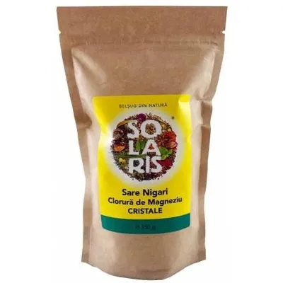 Sare Nigari, Clorura de Magneziu Cristale 350g - Solaris