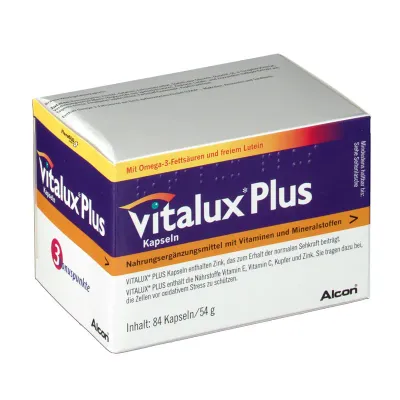 Vitalux Plus, 84 capsule moi, Alcon