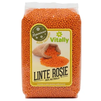 Linte rosie, 500 g, Vitally