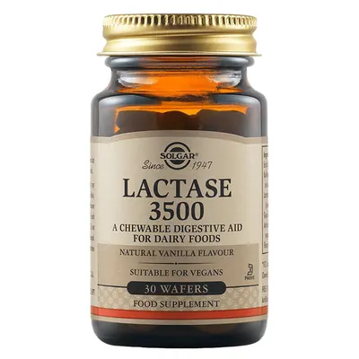 SOLGAR LACTASE 3500 30 TABLETE MASTICABILE