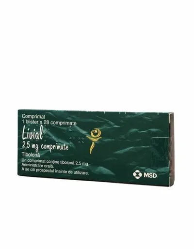 Livial 2.5mg, 28 comprimate, Organon Biosciences