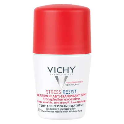 Deo Roll-On Stress Resist Eficienta 72h, 50 ml, Vichy