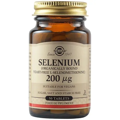 SOLGAR SELENIUM 200MCG 50 TABLETE