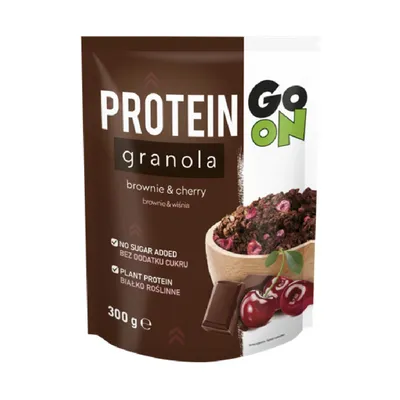 Granola proteica cu ciocolata si cirese Go On, 300g, Sante