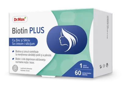 Dr.Max Biotin Plus, 60 comprimate filmate
