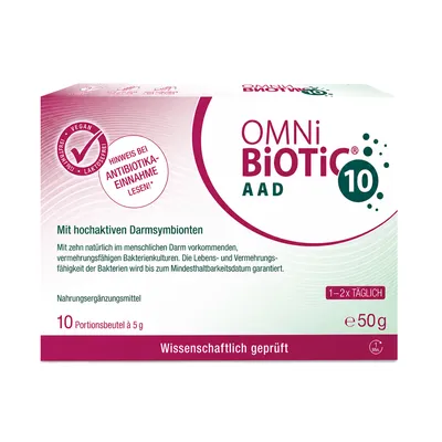 OmniBiotic 10, 10 plicuri, Institut AllergoSan