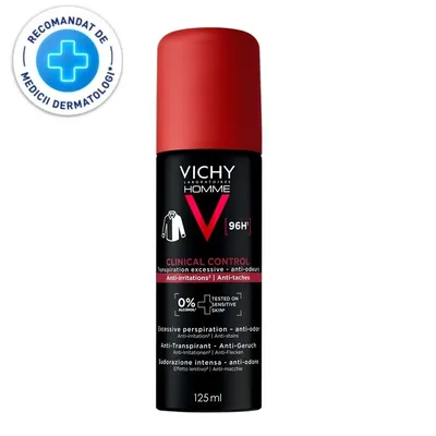 VICHY DEO CLINICAL CONTROL MEN 125ML