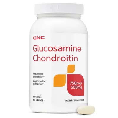 Glucozamina si Condroitina, 120 tablete, GNC