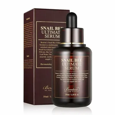 Serum hranitor cu secretie de melc si venin de albina, 35ml, Benton