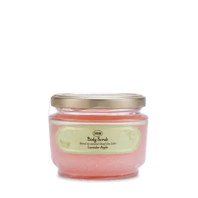 Exfoliant pentru corp Lavanda Mere, 320g, Sabon