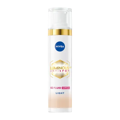 Crema-fluid CC 3 in 1 SPF30 Luminous630 nuanta Light, 30ml, Nivea