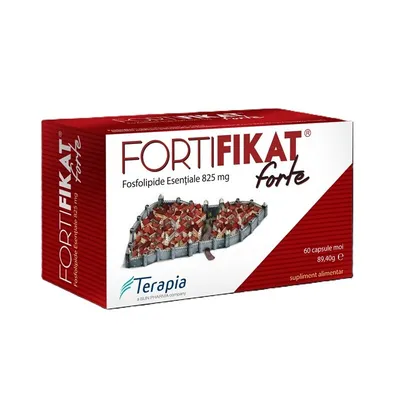 FORTIFIKAT FORTE 825MG 4 BLISTERE X 15 CAPSULE MOI TERAPIA