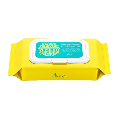 ARIUL SERVETELE CURATARE A TENULUI STRESS RELIEVING PUREFULL CLEANSING TISSUE 80 BUCATI