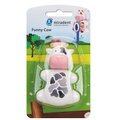 MIRADENT SUPORT PERIUTA DE DINTI FUNNY ANIMALS VACUTA