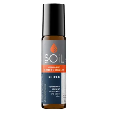 ROLL-ON SHIELD CU ULEIURI ESENTIALE PURE ORGANICE ECOCERT 10ML SOIL