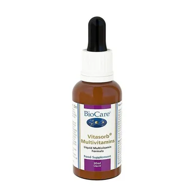 Multivimine lichide Vitasorb, 30ml, BioCare