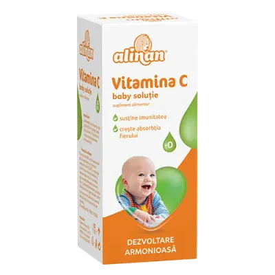 Alinan Vitamina C Baby solutie, 20ml, Fiterman