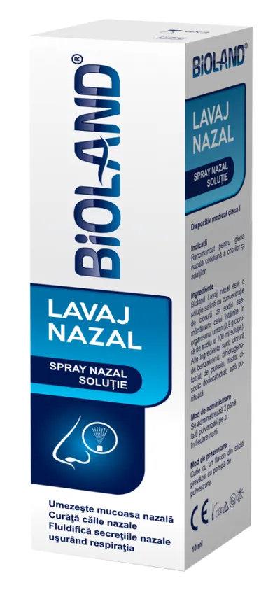Lavaj nazal protect Bioland, 10 ml, Biofarm