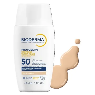 BIODERMA PHOTODERM XDEFENSE ULTRA FLUID COLORAT FOTOTIP 1 40ML