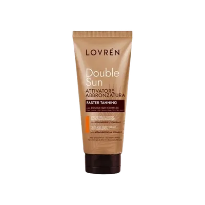 Crema pentru acceleararea bronzului Double Sun Attivatore Melaninico, 100ml, Lovren