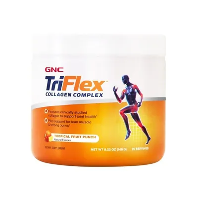 Formula pentru sanatatea articulatiilor TriFlex Colagen Complex, 148g, GNC