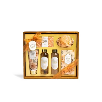Set 6 produse pentru baie Scented Garden, IDC Institute