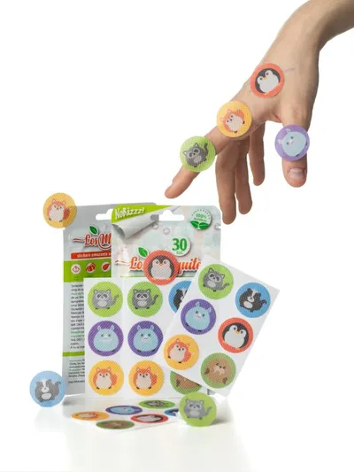 LOS MOSQUITOS PLASTURI CU ANIMALE SET 30 BUCATI