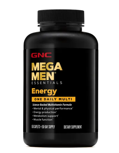 Multivitamine energizante pentru barbati Mega Men® Energy Essentials One Daily Multi, 150 tablete, GNC