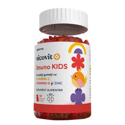 SICOVIT IMUNO KIDS 50 URSULETI GUMATI