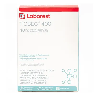 Tiobec 400, 40 comprimate, Laborest Italia