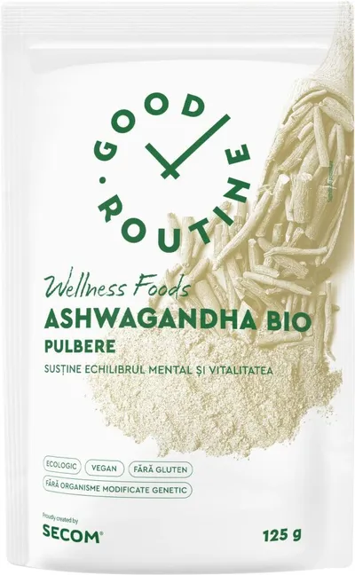 SECOM ASHWAGANDHA BIO PULBERE 125G