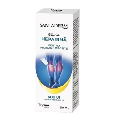 VITALIA GEL CU HEPARINA 600 UI 50ML