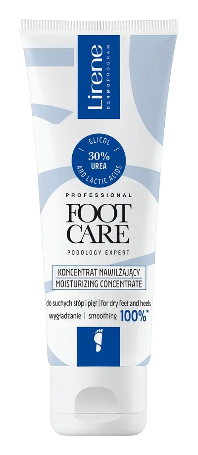 Crema concentrata pentru hidratarea picioarelor cu 30% uree Professional Foot Care Podology Expert, 75ml, Lirene