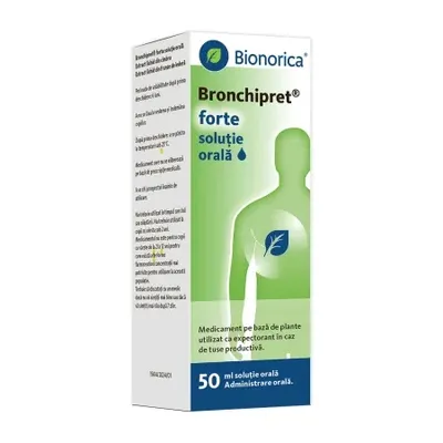 Bronchipret Forte Solutie Orala, 50 ml