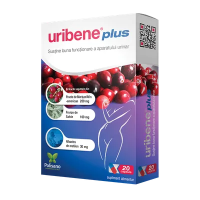 Uribene Plus, 20 capsule, Polisano