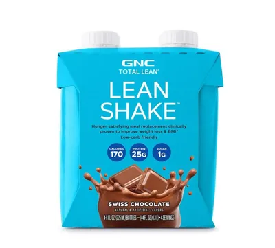 Shake cu aroma de ciocolata elvetiana Total Lean 25, 325ml, GNC