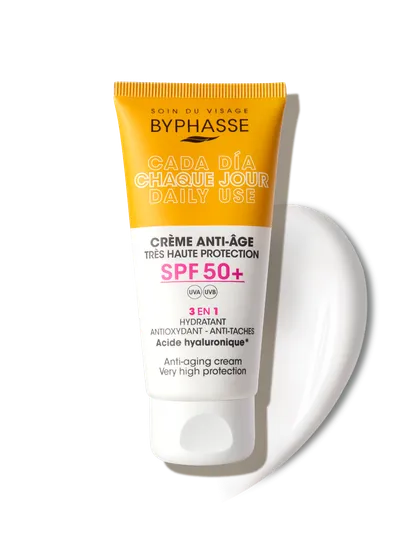 Crema antirid cu SPF50+, 50ml, Byphasse