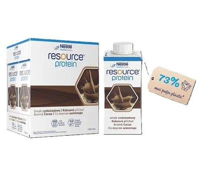 NESTLE RESOURCE PROTEIN CACAO 4 CUTII X 200ML