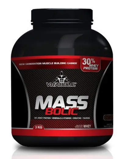 MassBolic cu aroma Cookies and Cream, 3kg, Vitabolic