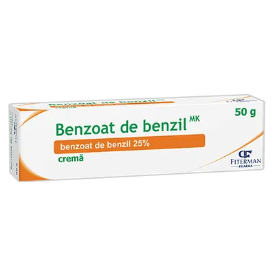 Benzoat de benzil crema 25%, 50g, Fiterman