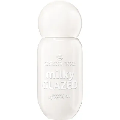 Balsam de buze Nuanta 01 Sheeriously Creamy Milky Glazed Glossy Lip Balm, 4 ml, Essence
