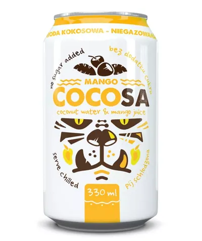Apă de Cocos Naturală Cocosa, 330 ml, Diet Food