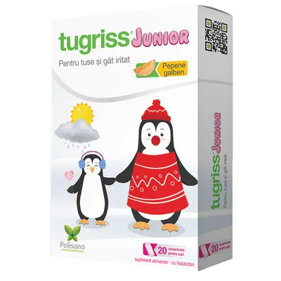 Tugriss junior baieti, 20 comprimate, Polisano