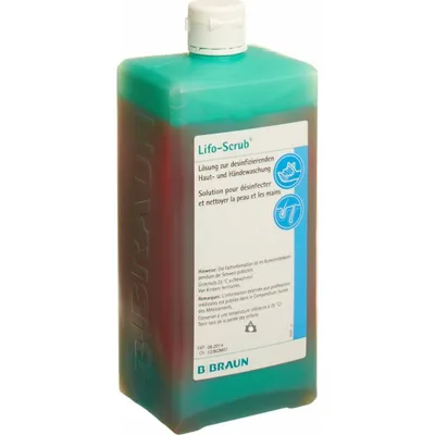 Lifo Scrub solutie dezinfectanta chirurgicala x 1l (Braun)