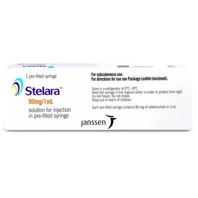 Stelara 90 mg x 1 ser. preumpl. x 1 ml sol. inj,